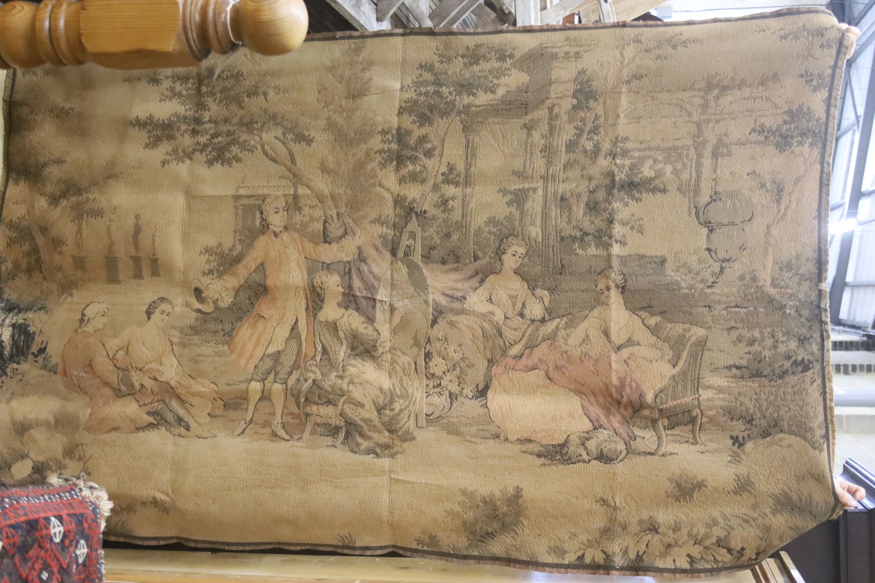 Ten items - Middle Eastern textiles, carpet bags